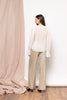 Rome Shirt – Sheer White Ruffle Blouse