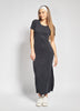 Maxi Dress with Short Sleeves