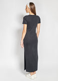 Maxi Dress with Short Sleeves