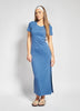 Maxi Dress with Short Sleeves