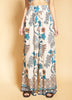 Paisley Print Wide leg Pants